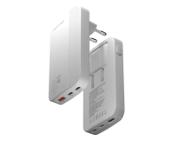 Ładowarka do smartfonów Mobile Origin 65W GaN III Slim Charger dual USB-C single USB-A white